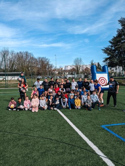 Nos pépites du rugby durant le Parc France Rugby Expérience