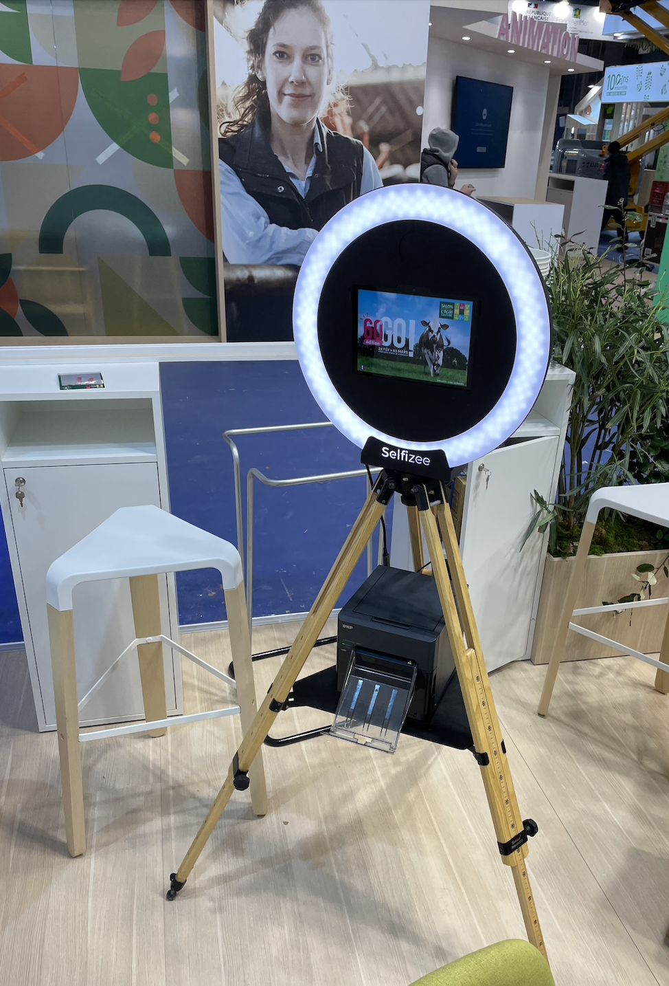 Location borne photo stand FNSEA SIA 2024